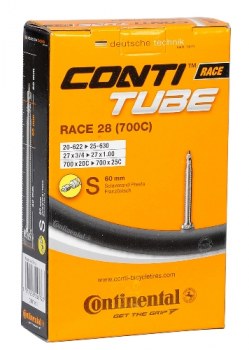 Continental race tube 700x23/25 valve 60mm