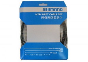 kit cable/gaine shimano derailleur sti Iinox noir