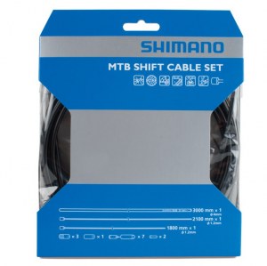 Kit Cables Gaines Shimano Optislik dérailleurs av/ar XTR/ XT 