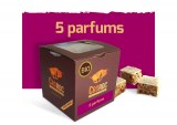 Box 15 mini barres énergétiques CRO-ROC 5 parfums