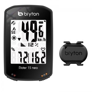  Compteur vélo GPS Bryton Rider 15 NEO C avec capteur cadence