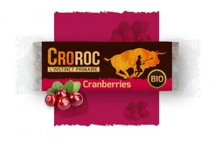 Barres énergétiques CRO-ROC cranberries