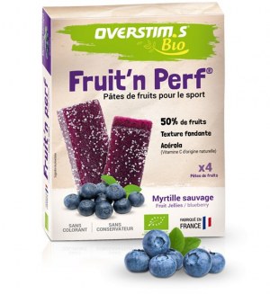 Pâte de Fruit Overstims Fruit'N Perf antioxydant (étui de 4 pates)