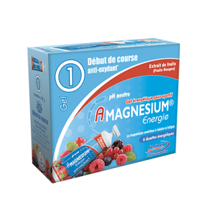 AMagnésium® gel ENERGIE 1 - Boîte de 6 dosettes