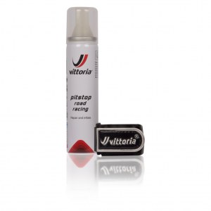 Bombe Réparation Vittoria PITSTOP Route 75ml + support