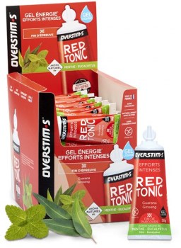 Overstim's Red Tonic gel liquide - boite de 36 tubes de 35g