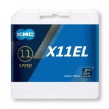 CHAINE KMC X-11 EL LIGHT 118 11V